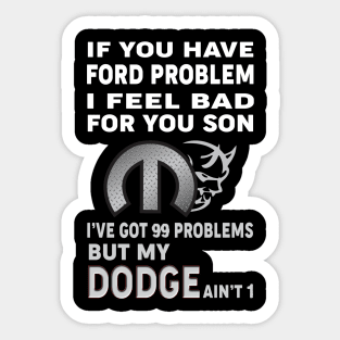 Dodge stickers deals